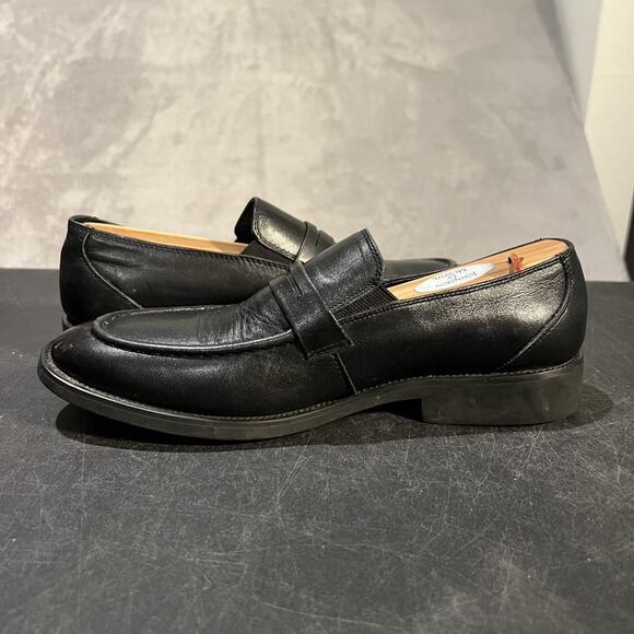 Red Wings Shoes Mens Size 39 Black Leather Penny Loafers Made In USA